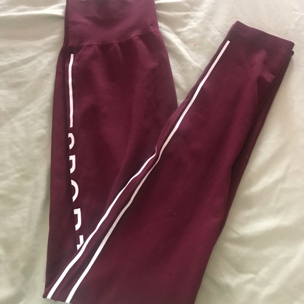 Maroon Leggings